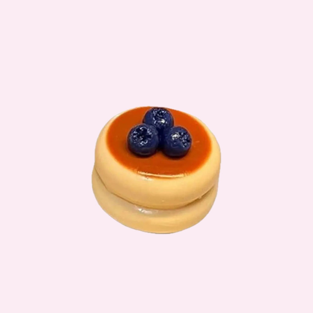 Slow rise souffle pancake squishy stack on a pink background - Trendy Toyz AU
